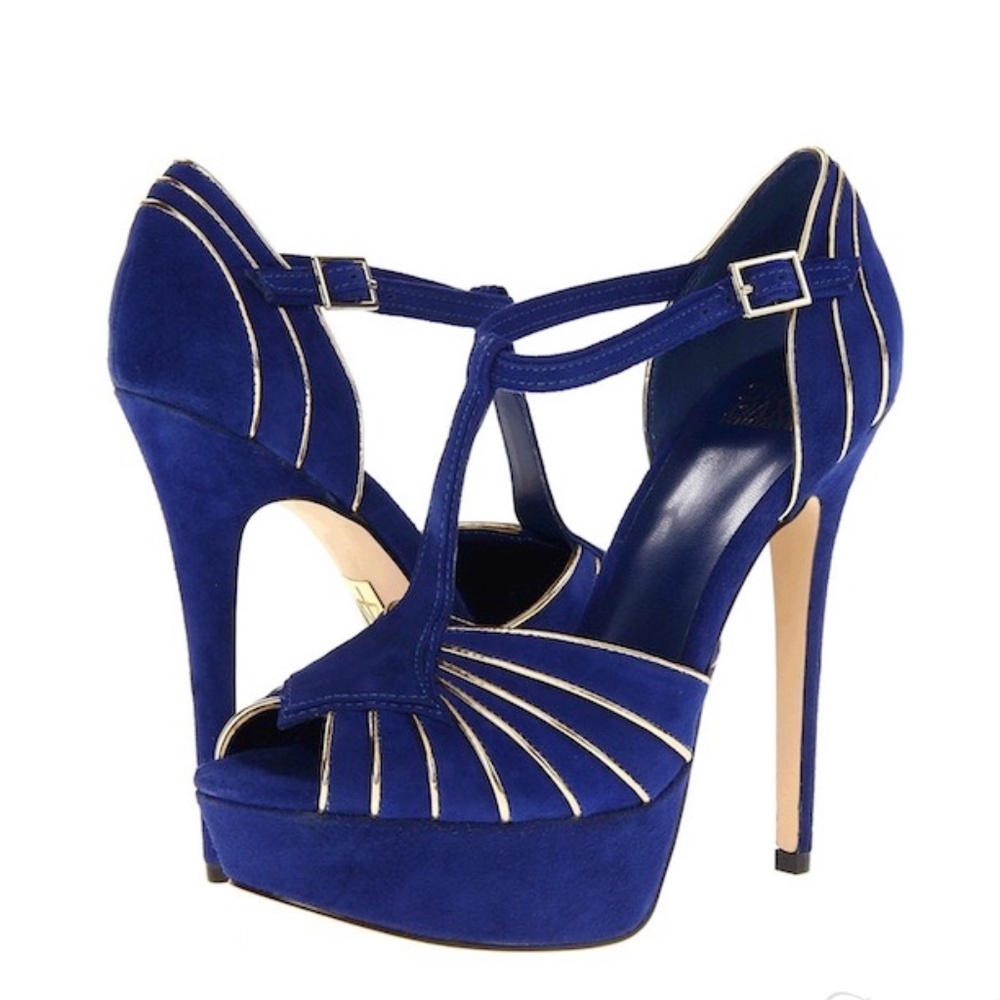 Truth or Dare by Madonna Oliana Art Deco Heels NEW